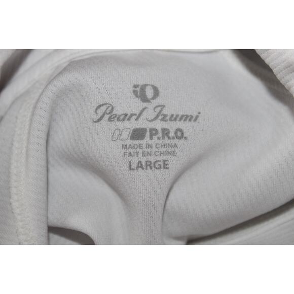 Pearl Izumi Women's Fly Intercool Shrug White Long Sleeve Zip Crop Top Large - Picture 9 of 12